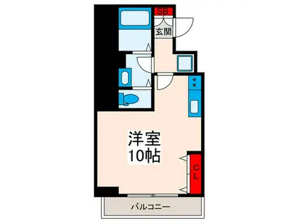 田端むつみ公園前マンション(ワンルーム/5階)の間取り写真