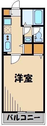 エルスタンザ赤羽(1K/3階)の間取り写真