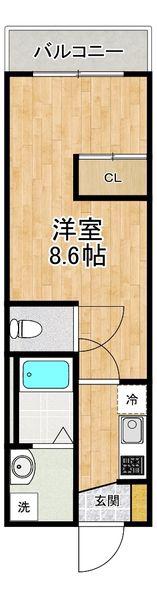 MODERN PALAZZO 文教 PRIMA(1K/7階)の間取り写真