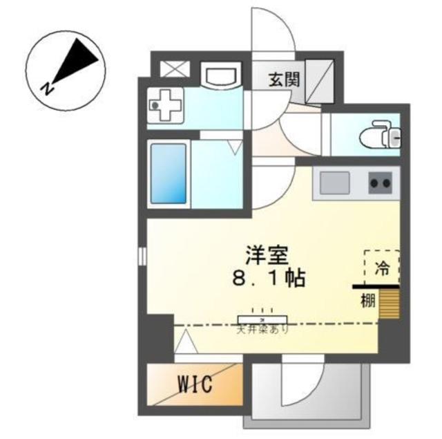 上池台2丁目マンション仮(ワンルーム/3階)の間取り写真
