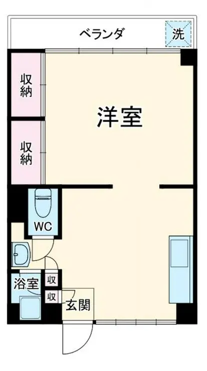 大成マンション 1階階 間取り