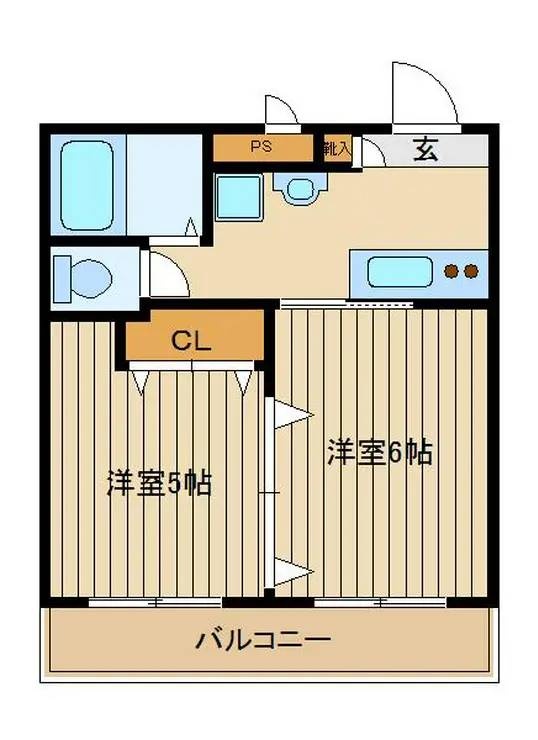 ダイヤモンドパレス 1階階 間取り