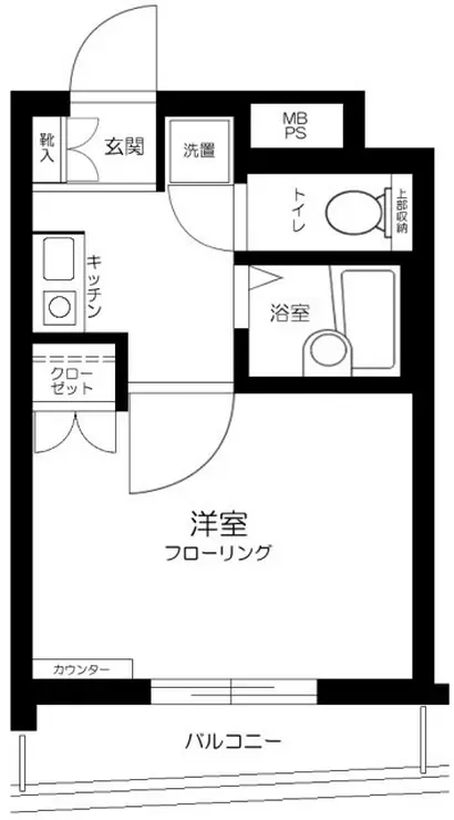 ヴェルステージ日本橋人形町 4階階 間取り