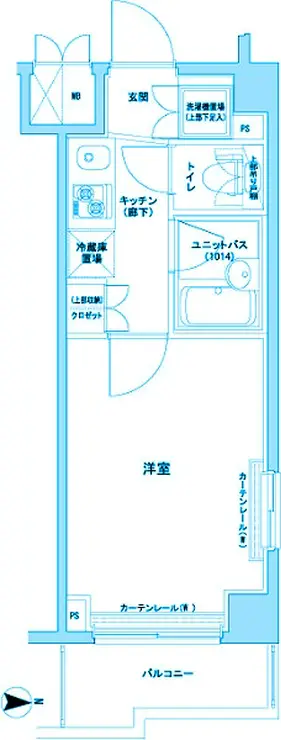 ルーブル武蔵新城 5階階 間取り