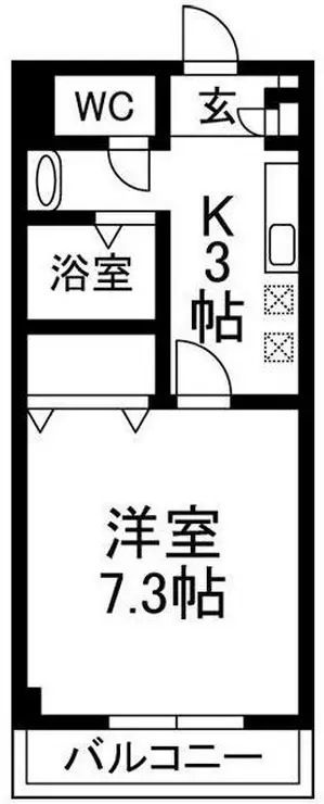 丹木田口ビル 2階階 間取り