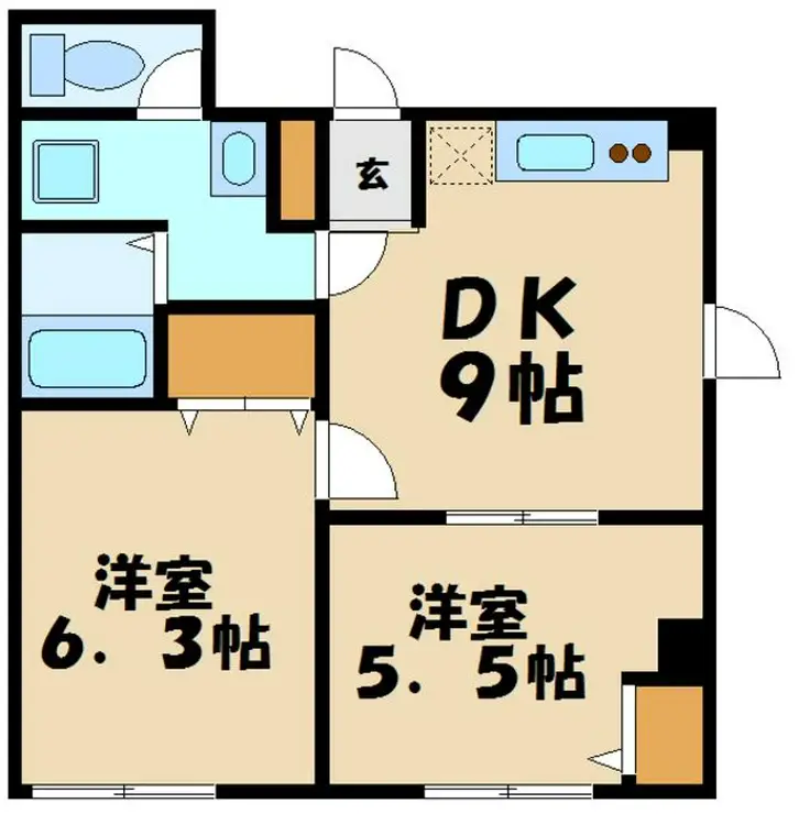 ルミエールアイたまプラーザ 1階階 間取り