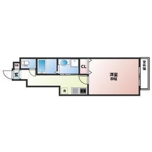 FORTIS(1K/1階)の間取り写真