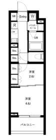 セジョリ高井戸(2K/3階)の間取り写真