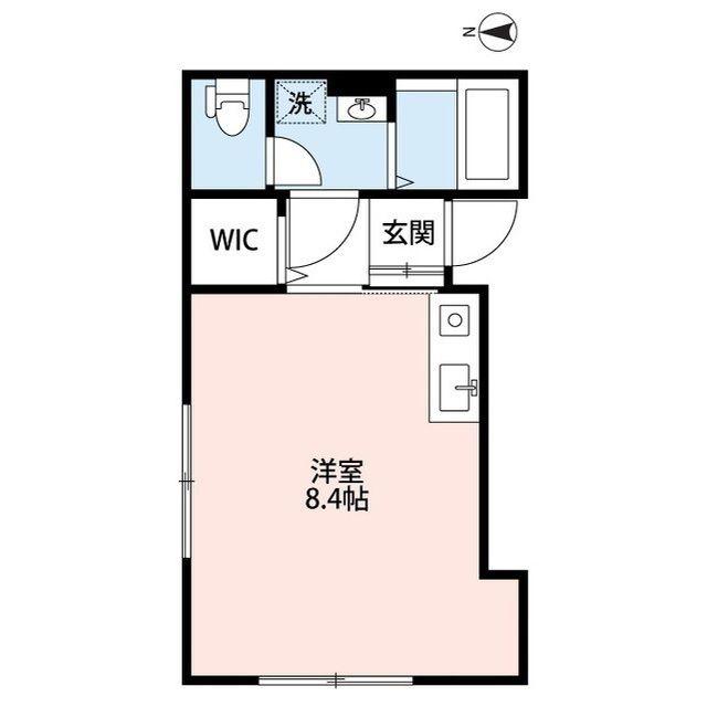 RIDERS BASE IN 阿佐谷(ワンルーム/2階)の間取り写真