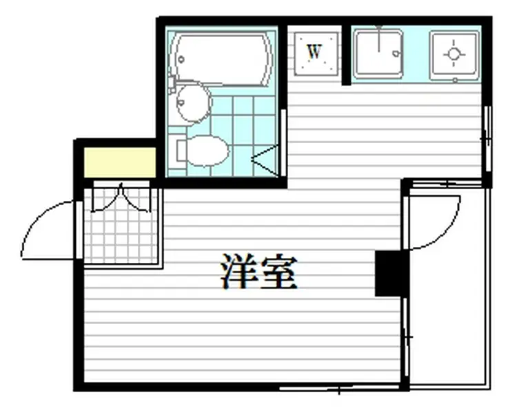 コスミック弥生 2階階 間取り