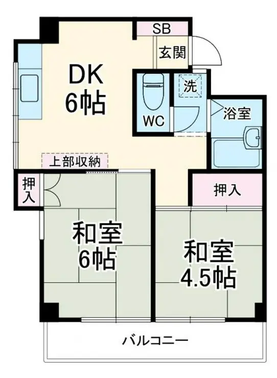 グレイス八千代台 5階階 間取り