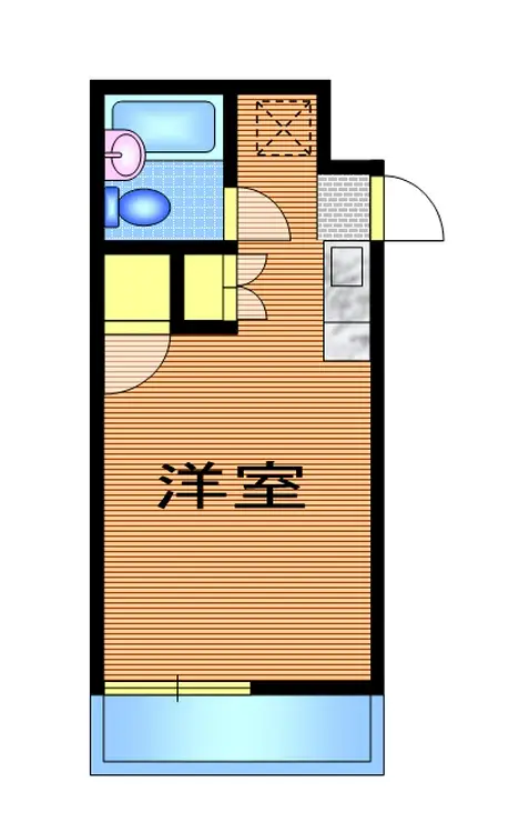 アメニティコウヤマ第8ガーデン 2階階 間取り