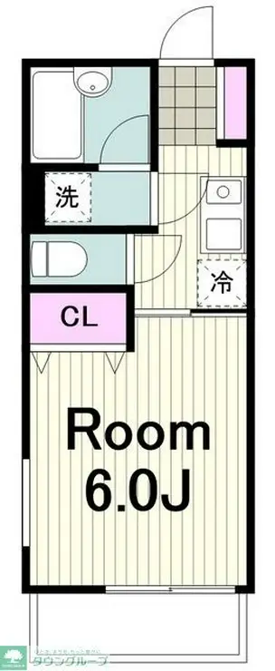 イーストガーデンリブアス 3階階 間取り