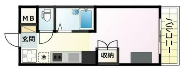 ファモス八王子 10階階 間取り