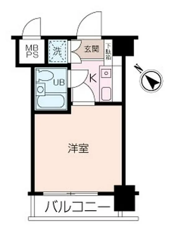 NICアーバンスピリッツ横浜反町 1階階 間取り