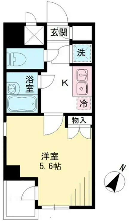 ダイヤメイト聖蹟 4階階 間取り