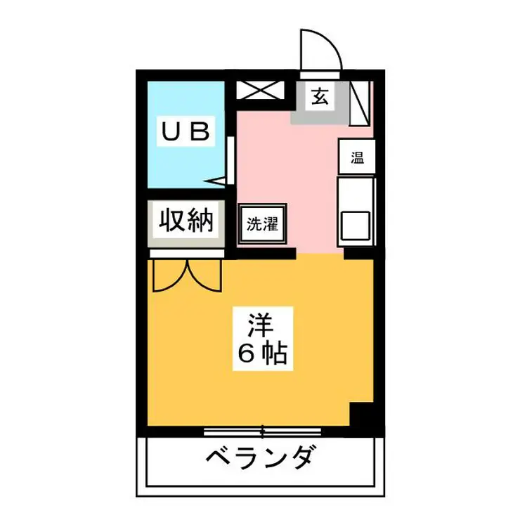 ドエル・クラ 4階階 間取り