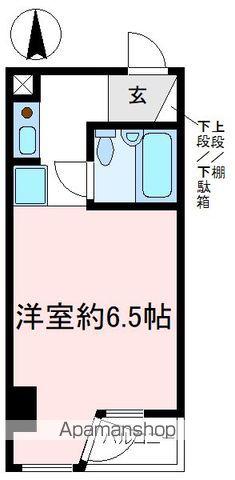 キャッスルマンション狭山祇園(ワンルーム/3階)の間取り写真