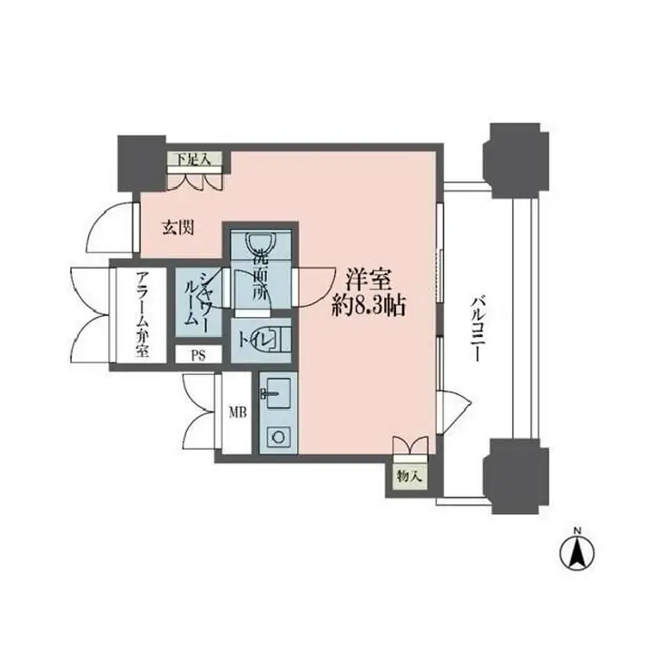 ルネ新宿御苑タワー 12階階 間取り