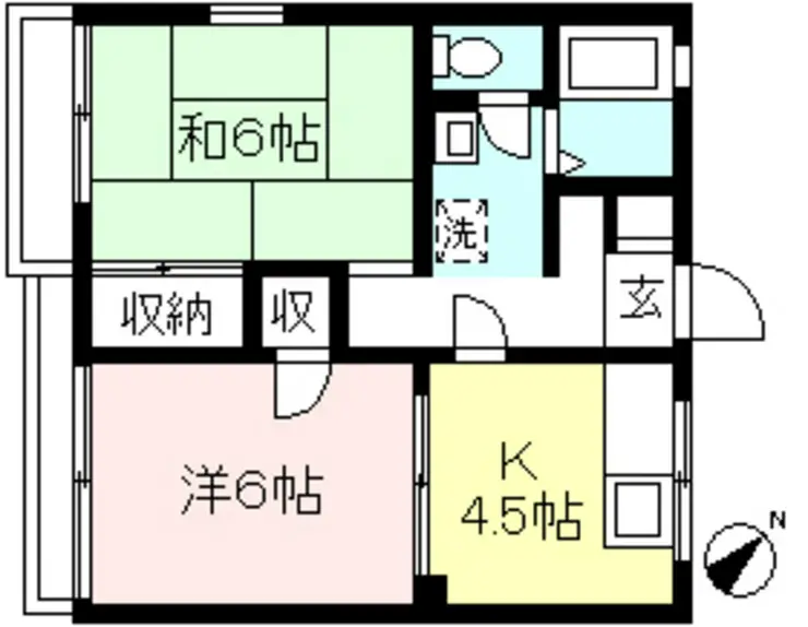 FAST1 2階階 間取り