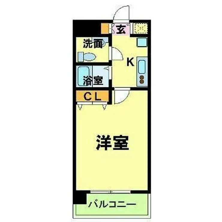 メゾン・ド・ヴィレ渋谷 4階階 間取り
