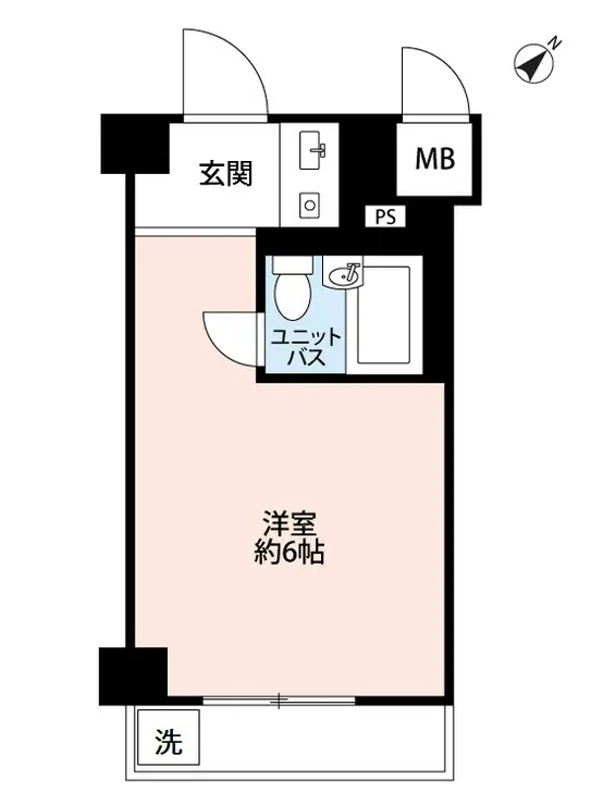中野弥生町スカイハイツ 3階階 間取り