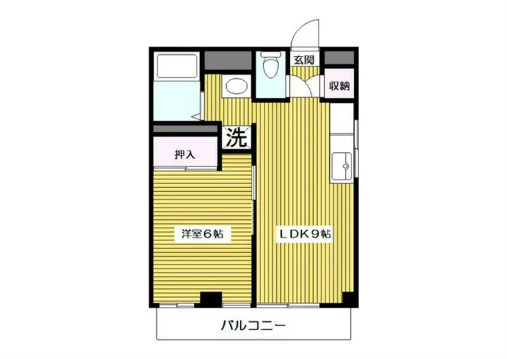 ビラベルウッド 1階階 間取り
