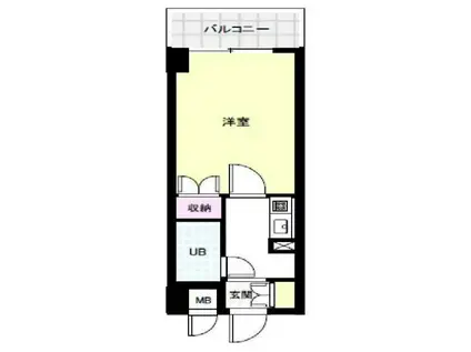 吉祥寺一号館(1K/1階)の間取り写真