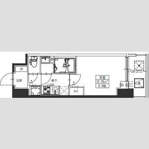 S-RESIDENCE堺湊駅前AZURE(1K/7階)の間取り写真