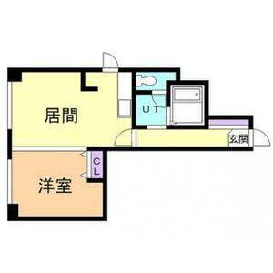 PRESENCE大通15(1LDK/4階)の間取り写真