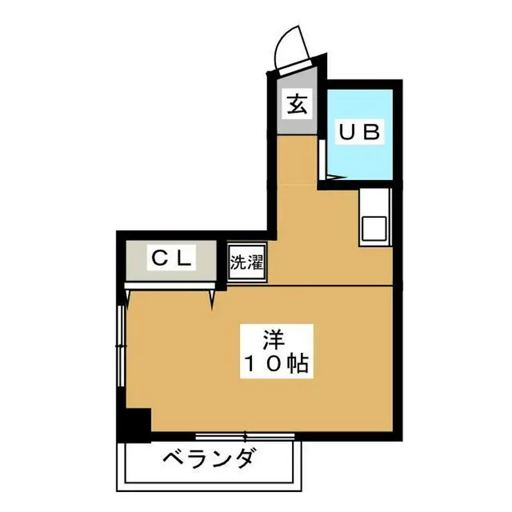 成瀬第一マンション 3階階 間取り