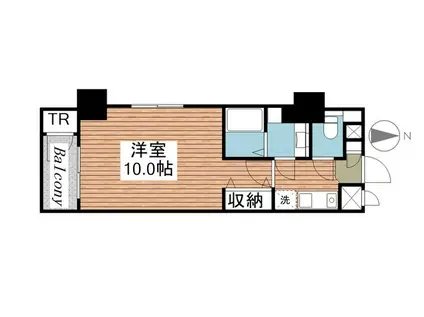 メゾン・ド・ヴィレ神田神保町(1K/6階)の間取り写真