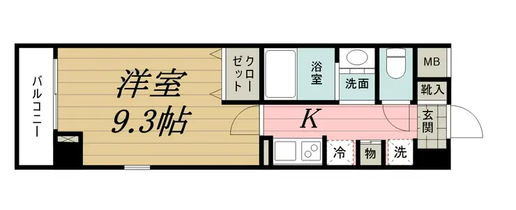 千葉ポートイースト 6階階 間取り