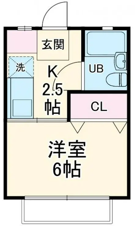 スナハイツ 1階階 間取り