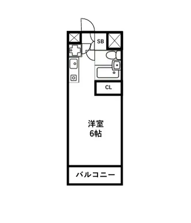 マリオン新小岩 4階階 間取り