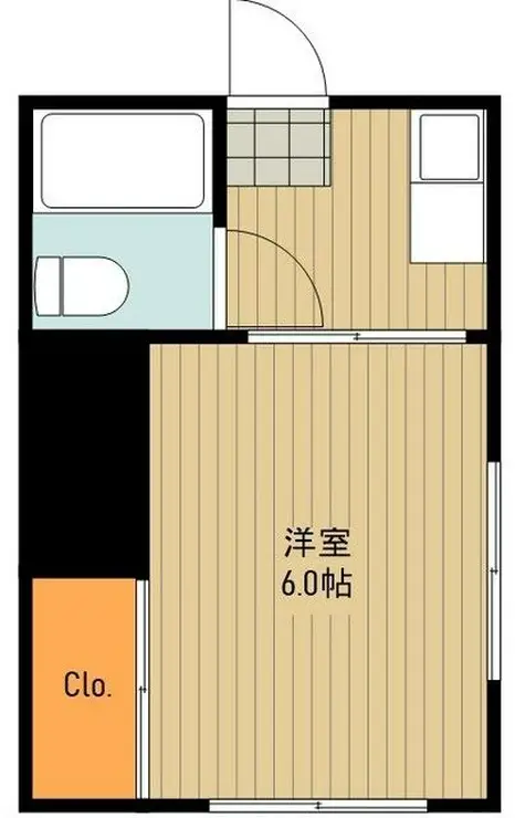 アパートマスヤ 2階階 間取り