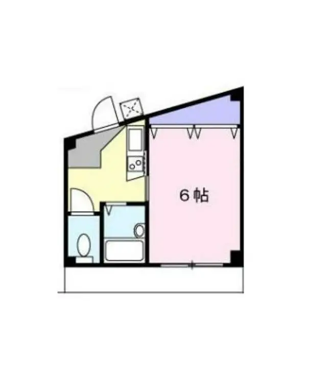 コスモ生田 3階階 間取り