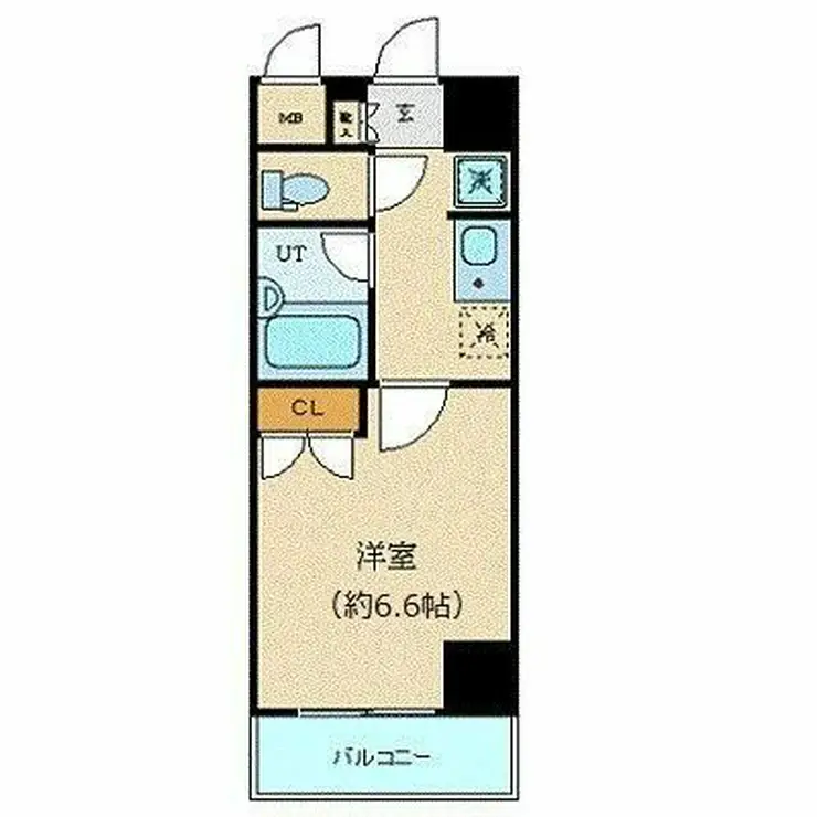 ヴェルトウォーターフロント 9階階 間取り