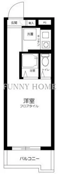 ラレジダンスドエスパリエ 1階階 間取り