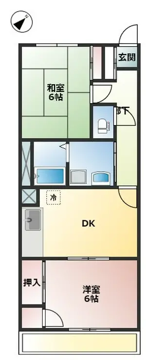 アーバンビル 3階階 間取り