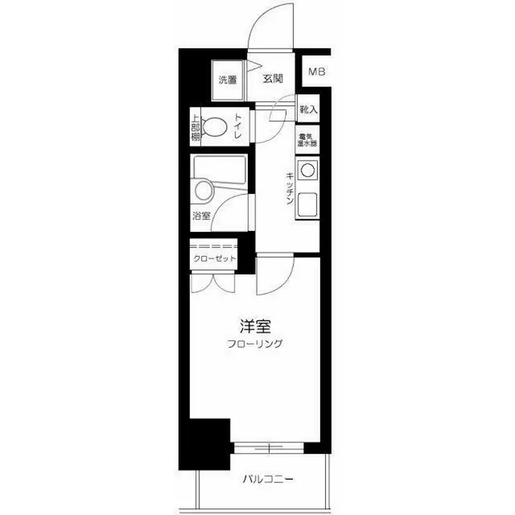 菱和パレス上馬 14階階 間取り