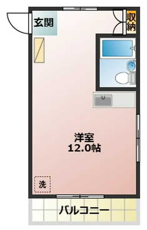 クレアール椎名町 2階階 間取り