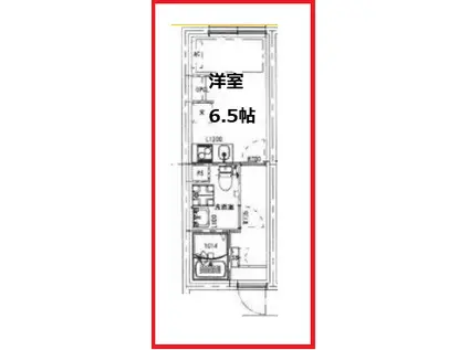 ブランシェ本郷(ワンルーム/B1階)の間取り写真