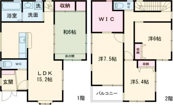 MARUYAMA RESIDENCE 幸西二丁目(4LDK/1階)の間取り写真