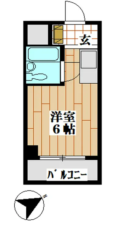 だるま堂ビル 2階階 間取り