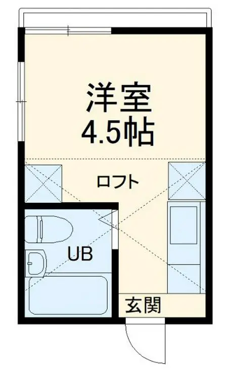 ヴェルジェ滝頭 1階階 間取り