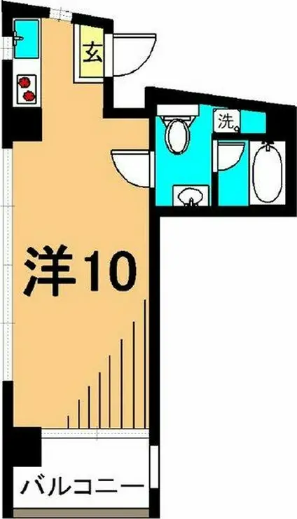 ベンセレーモス 7階階 間取り