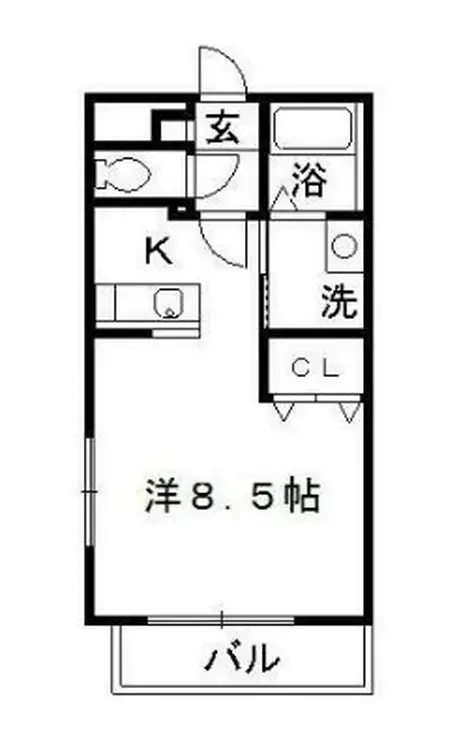ガレットVIII 2階階 間取り