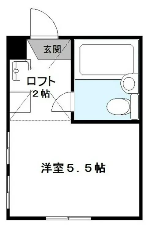プルム高津 1階階 間取り