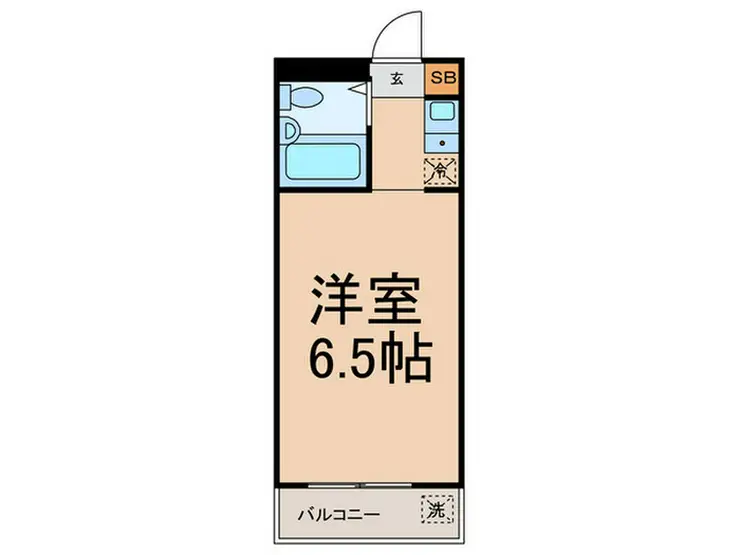 ハイタウン駒場東大前 3階階 間取り